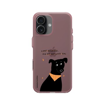 iPhone 17 Clear (相機按鈕) 晶醺玫 - 小犬工作室 The little K9s - Love yourself.