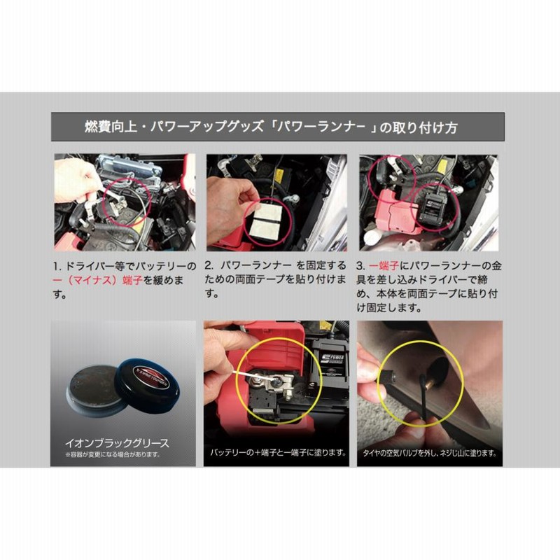 燃費向上グッズ 激カンタムパワーランナーアルティメイト2グリース5g  