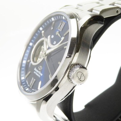 【極美品】ORIENT STARセミスケルトンF6R4-UAA0箱付メンズ腕時計 ORIENT/オリエント F6R4-UAA0 オリエントスター セミスケルトン