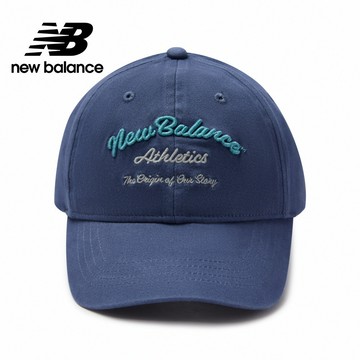 【New Balance】 NB 兒童帽子_中性_藍色_8QG1E01WBL