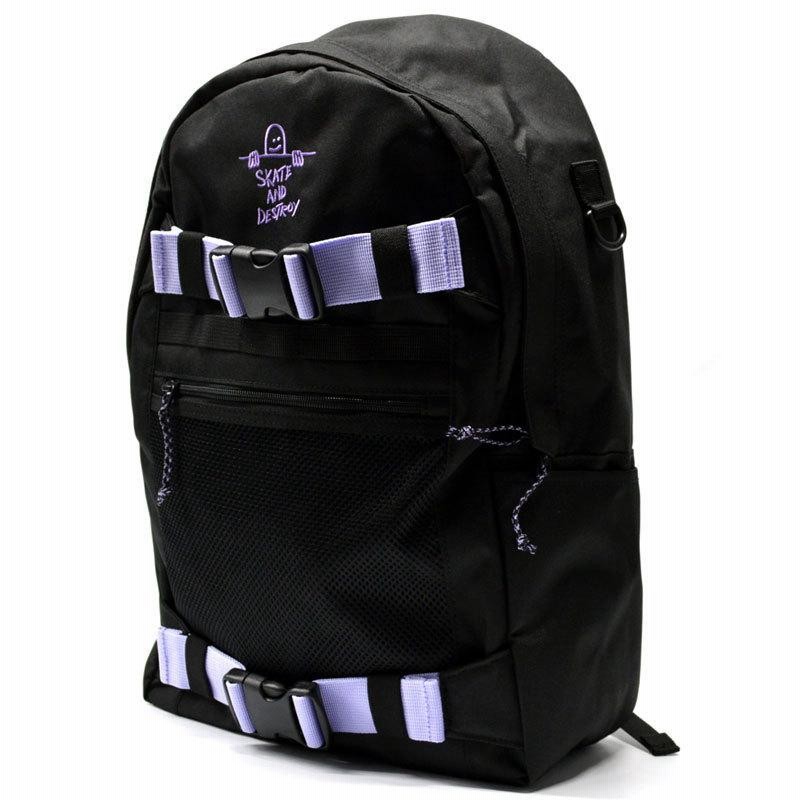 スラッシャー THRASHER GONZ SAD BACK PACK(BLACK/PURPLE)スラッシャー