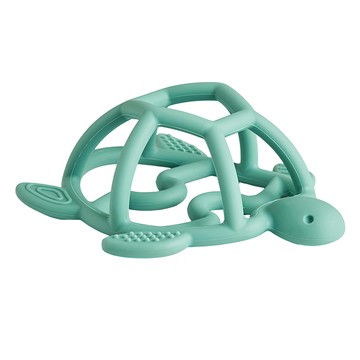 Richell 利其爾 3D互動矽膠固齒器*  1個  勤奮龜  固齒器