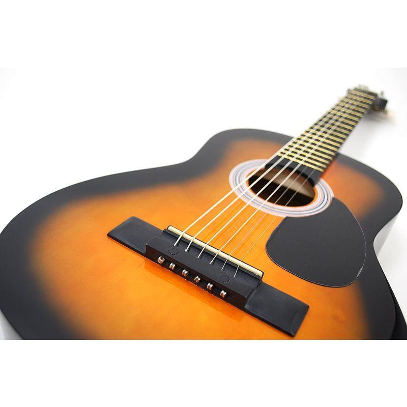 SepiaCrue セピアクルー ミニアコースティックギター W-50 TS タバコサンバースト (ソフトケース付)
