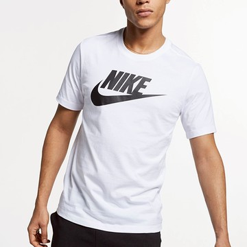 【NIKE】 AS M NSW TEE ICON FUTURA 上衣 短袖上衣 運動 白 男款-AR5005-101