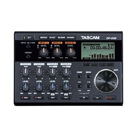 Tascam DP-006 6-Track Digital Pocketstudio Multi-Track Audio Recorder