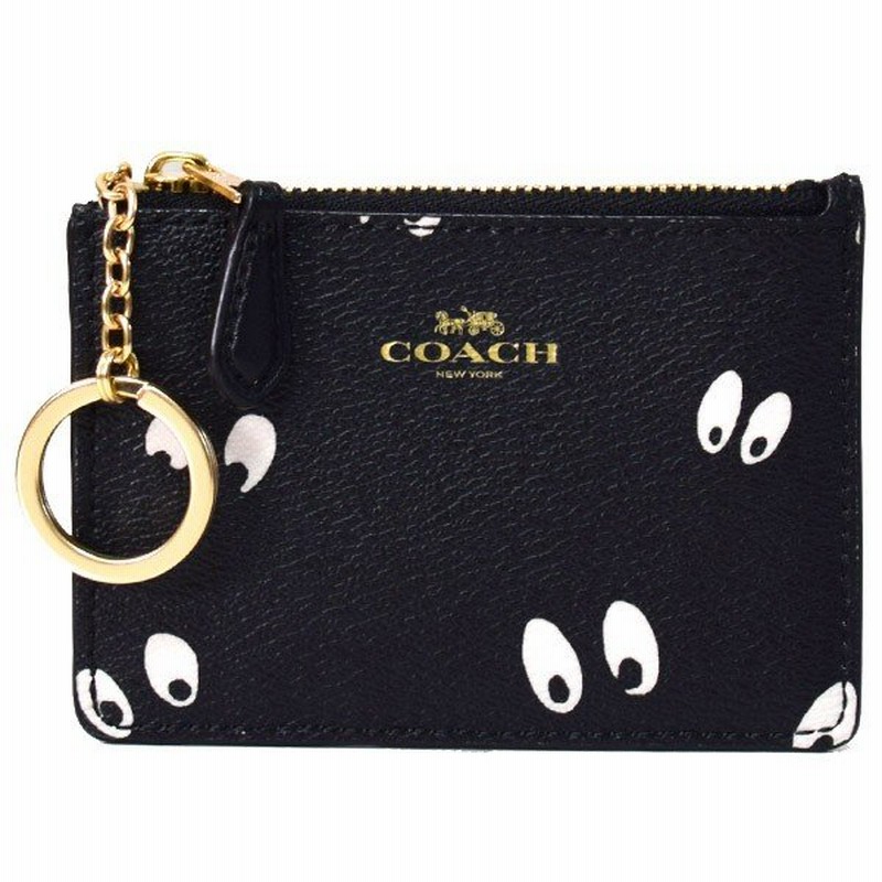 コーチ 小銭入れ COACH ディズニー コラボ コーティングキャンバス 