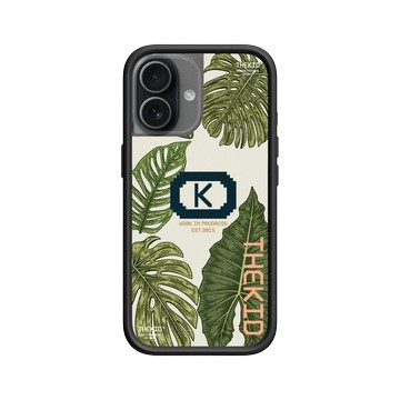 iPhone 17 Mod NX -邊框背蓋組合 (相機按鈕) 黑 - KID - 植物系野生KID