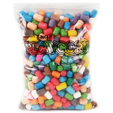 PLAYCORN 玉米黏土 500入 韓國製造 3歲以上適用  混和顏色  1包