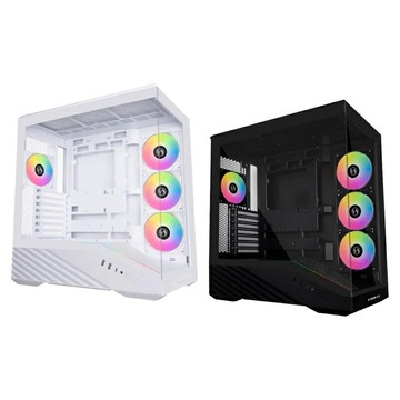 米特3C數位–LIAN LI 聯力 V100 玻璃透側機殼 黑/V100RX 白/V100RW