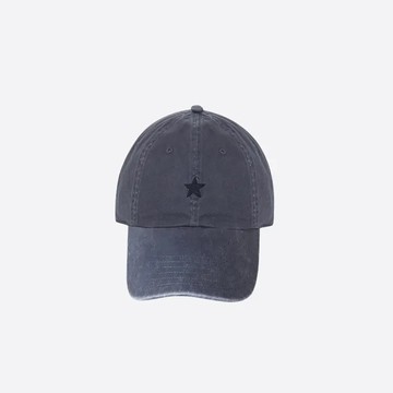 CONVERSE DAY ONE STAR CAP DENIM BLACK 中性帽子 灰-TWUA5757-023
