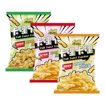 【蝦皮直營】卡滋 卡哩卡哩 50g 涮嘴甜味/梅子風味 零食 洋芋片 餅乾 涮嘴