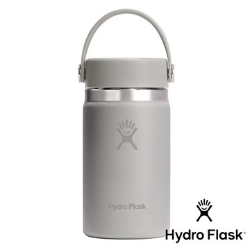【Hydro Flask】寬口真空保溫鋼瓶12oz『粉灰』HW12CTS