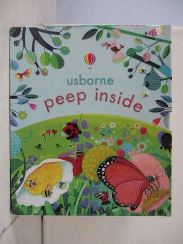 【書寶二手書T2／少年童書_VFH】《偷偷看一下》Peep Inside知識探索遊戲書（6本合售）_烏斯本出版社