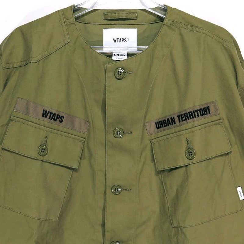 WTAPS ダブルタップス 20AW SCOUT/LS/COTTON.WEATHER 202WVDT-SHM02 スカウト シャツ オリーブ |  LINEブランドカタログ