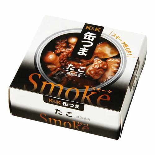 国分 KK 缶つまSmoke たこ 50g ×6 メーカー直送