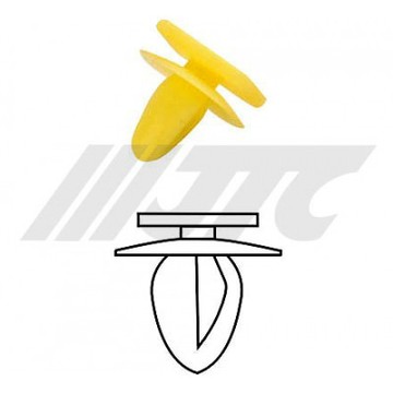 【YOYO汽車工具】JTC-RD34 車用 塑膠扣 (200PCS) / MITSUBISHI 腳踏板/汽車用 塑膠粒