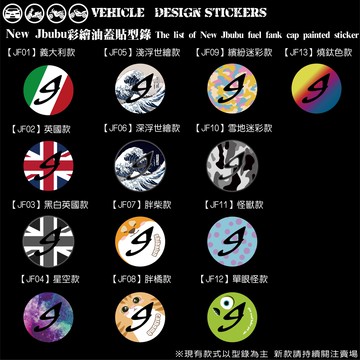 【硬漢六輪精品】 PGO NEW JBUBU 115 / 125 油蓋貼 (版型免裁切) 機車貼紙 機車彩貼 彩貼