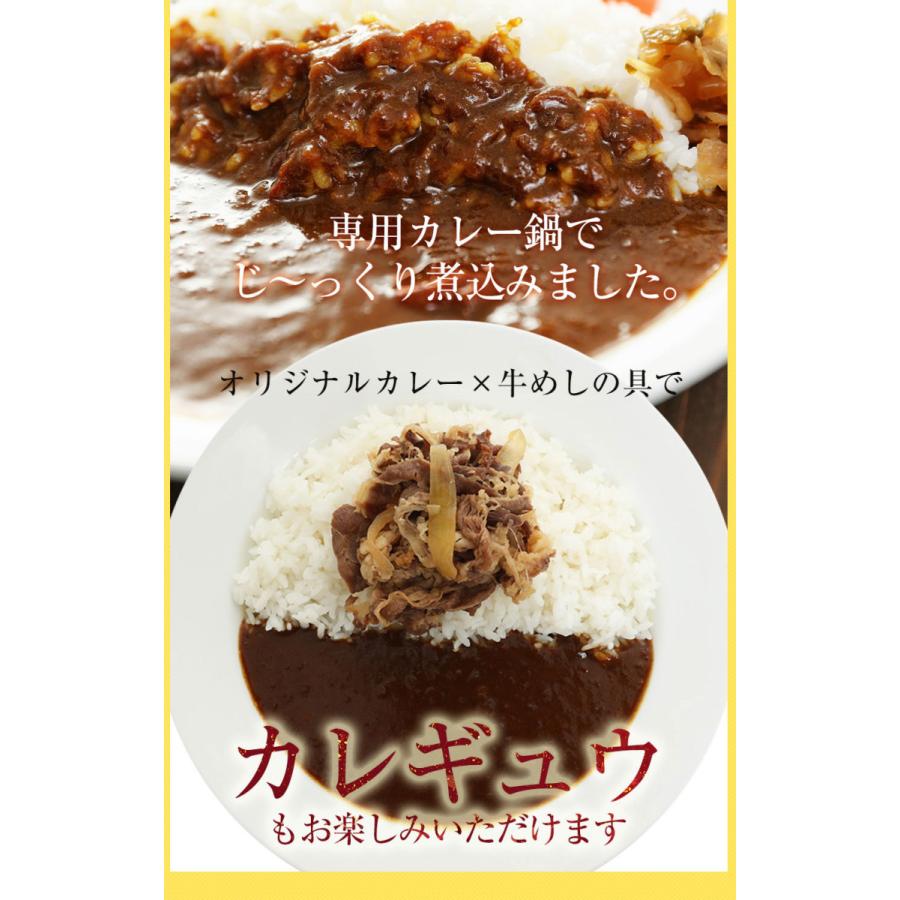 (メーカー希望小売価格9500円→4580円) 牛丼 牛丼の具 ＜松屋＞カレーギュウグルメ20個（プレミアム仕様牛めしの具×10 オリジナルカレー×10）