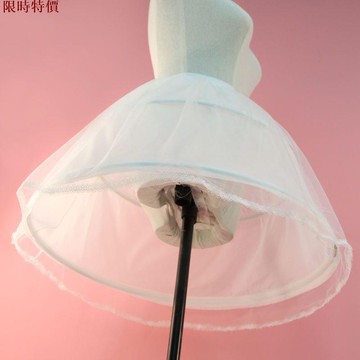 促銷 大尺碼連衣裙 洋裝 套裝 連身裙 裙撐 lolita暴力可調節魚骨裙撐洛麗塔日常花嫁卡門襯裙漫展 蓬蓬裙あ