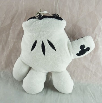 【震撼精品百貨】Micky Mouse 米奇/米妮  手掌票夾-黑白【共1款】 震撼日式精品百貨