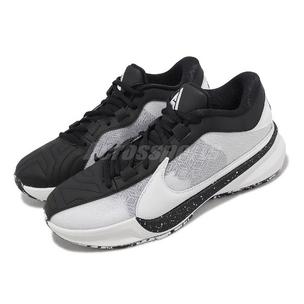 Nike 籃球鞋 Freak 5 EP Oreo 白 黑 字母哥 希臘怪物 男鞋 5代 ACS DX4996-101