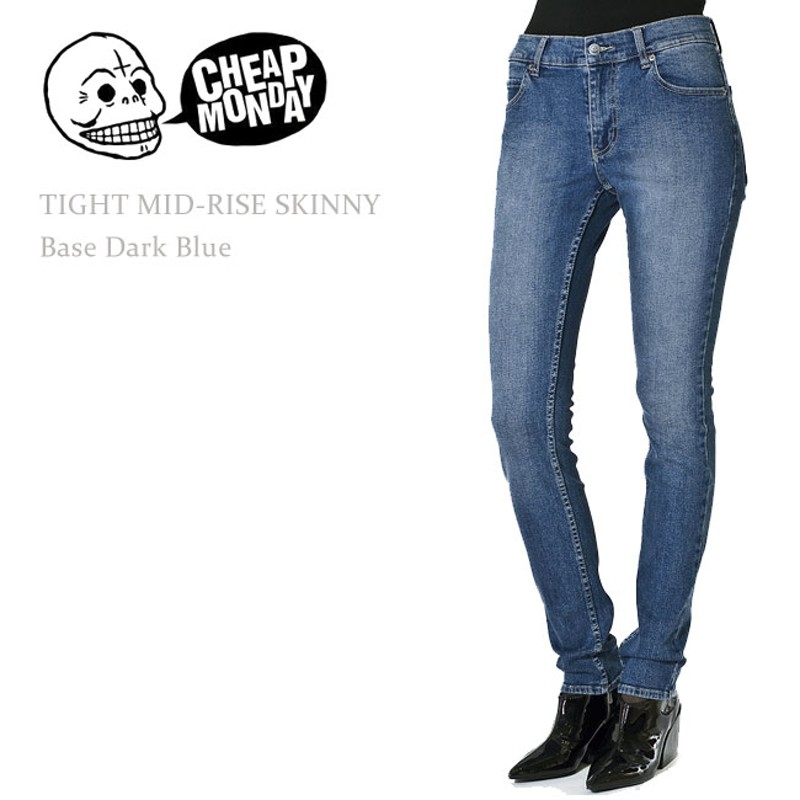 Cheap Monday（チープマンデー） Tight Base Dark Blue スキニーデニム