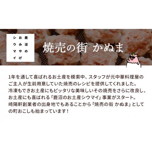 ふるさと納税 栃木県 鹿沼市 冷凍　特製豚シウマイ8個入り×2パック＋20個入り×1パック 計3パック 焼売 加工品 惣菜 シュウマイ 国産豚 赤身肉 笑福シウマイ …