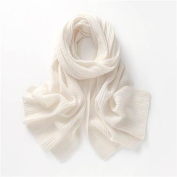 【米蘭精品】圍巾羊毛披肩-針織抽條扭花圍巾男女配件4色74jr49