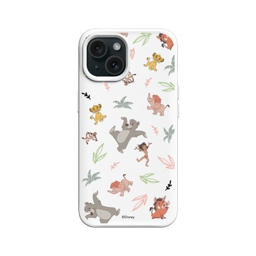 iPhone 15 SolidX 白 - 迪士尼-經典系列 Disney Classics - 森林王子 - 角色集合