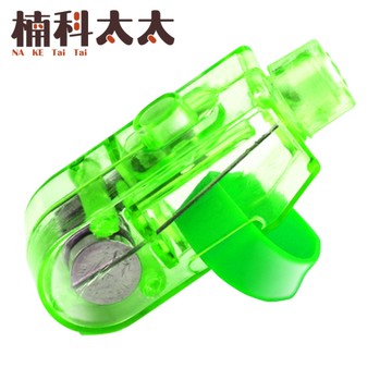 拇指燈 10入 綠色夜視燈 緊急信號燈 指套燈 氣氛燈 小燈泡 表演燈光 手套燈 LED指套燈 FGLG