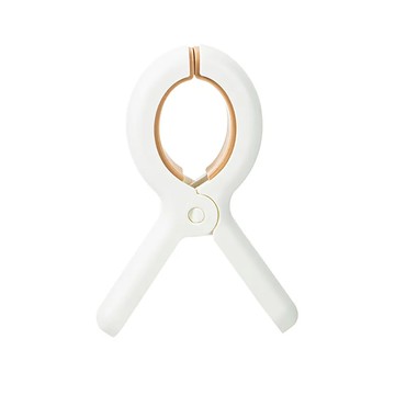 霜山PP棉被晾曬架防風夾 2個入 小貨  1組  白色