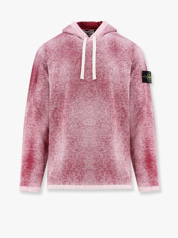 Cotton reversible sweater with iconic logo patch - STONE ISLAND - gender_Man