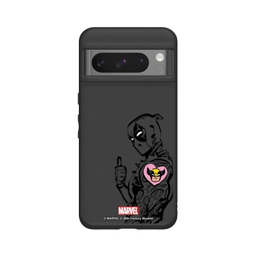 Pixel 8 Pro SolidSuit 黑 - 迪士尼-漫威 Marvel - 死侍與金鋼狼-1