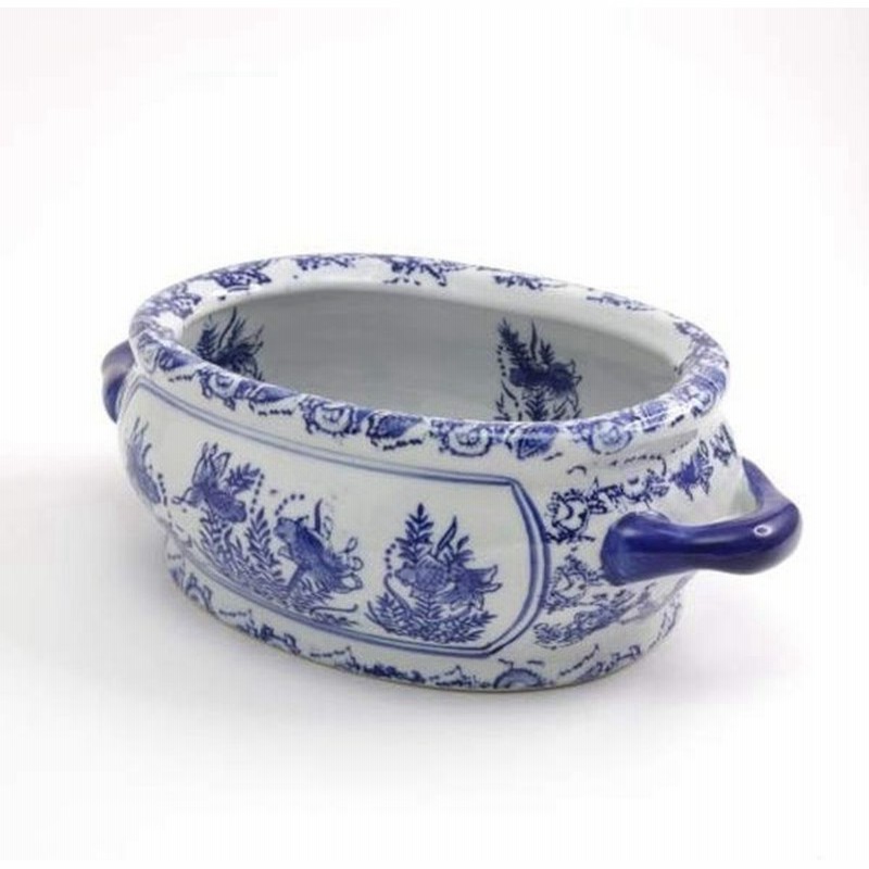 陶器 おしゃれ 金魚鉢 双耳 魚缶 水鉢 メダカ鉢 睡蓮鉢 魚缶 和風 プランター ビオトープ ハイドロカルチャー 通販 Lineポイント最大0 5 Get Lineショッピング