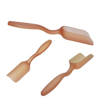 新款 塑料茶葉匙贈品小茶勺藥粉勺土鏟勺多肉鏟園藝工具茶道/零配