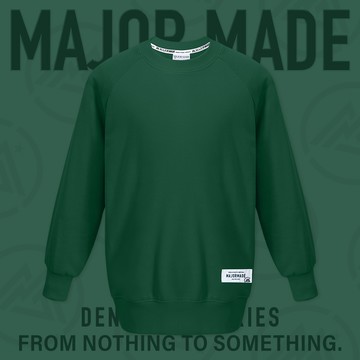 基本款織標多色大學T