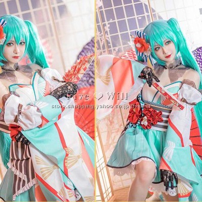 初音ミク 風 はつねみく コスプレ衣装 ウィッグ cosplay チャイナ