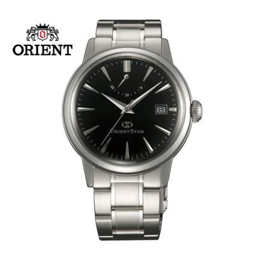 ORIENT STAR 東方之星 CLASSIC 經典系列機械腕錶 鋼帶款 黑面 SEL05002B - 38.5mm