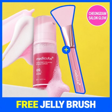 medicube PDRN Pink Collagen Bubble Serum 95ml (2 Options)