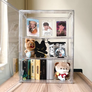 特_裝可愛三層收納櫃