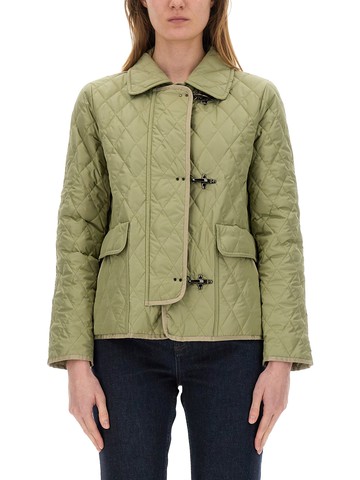 fay 3-hook nylon quilted jacket