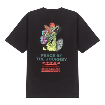 New Balance x Salehe Bembury Graphic Pocket T-Shirt 'Black Multi'