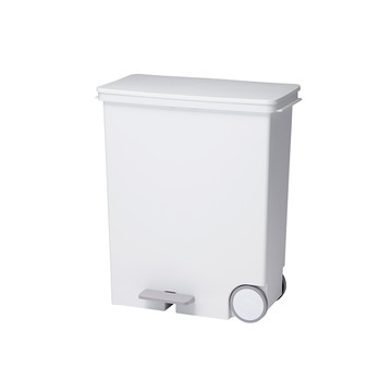 【日本like-it】日製橫向踩踏式分類垃圾桶(附輪)-33L