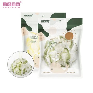 三迪逸品 元氣顏控系 - 炫彩沐浴球 /起泡網 SD-2018 【官方旗艦館】