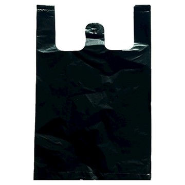 漂亮袋 塑膠超市提袋 黑色 2號 300個裝  5L  1個