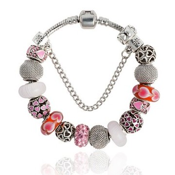 串珠手鍊 手環-清新甜美時尚百搭琉璃飾品生日情人節禮物女配件73kc371【獨家進口】【米蘭精品】