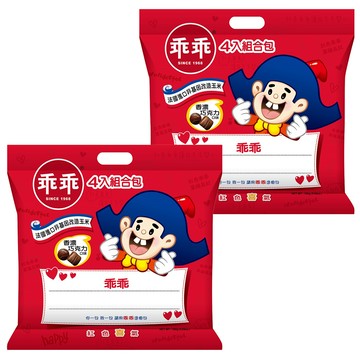 乖乖 玉米脆條 香濃巧克力 非油炸製程 奶素可食  40g  8包