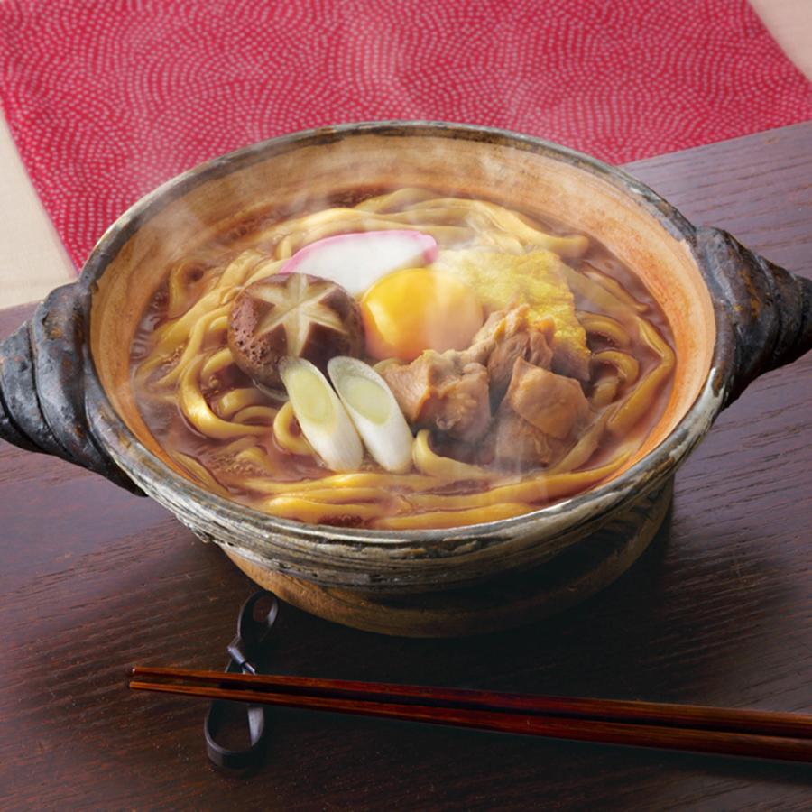 送料無料 レンジ 簡単調理 愛知 名古屋 ゆで 味噌煮込うどん (10袋)　ゆで麺 ギフト