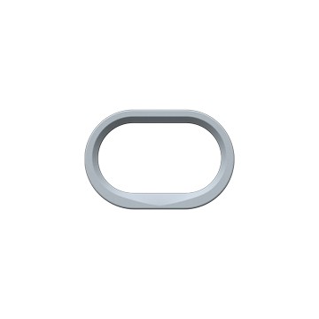 iPhone 16e 手機殼鏡頭框 循環灰