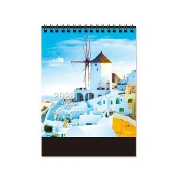 珠友Chuyu2026年24K風景三角月曆/希臘/BC-05361-03